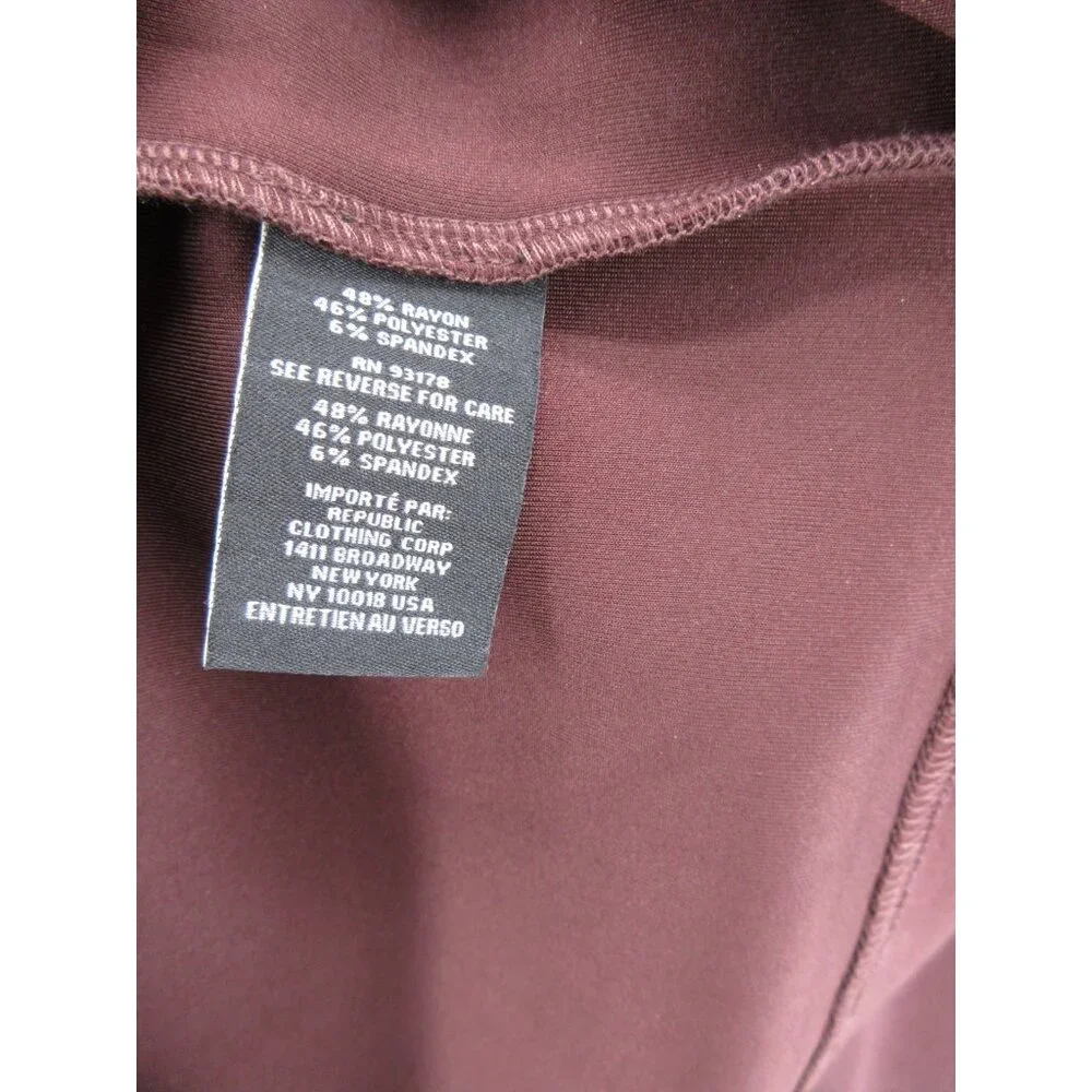 Magaschoni Sweater Small 1/4 Zip Pullover Minimalist Mock Neck NEW